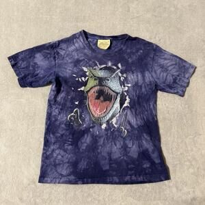 The Mountain T-Rex Dinosaur Tie Dye Graphic Tee USA Men’s
